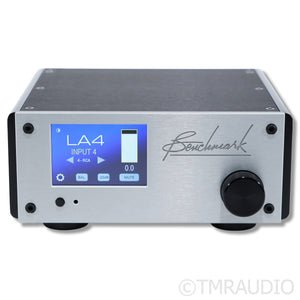 Benchmark Media LA-4 Stereo Preamplifier; Silver