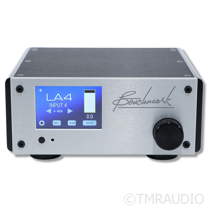 Benchmark Media LA-4 Stereo Preamplifier; Silver
