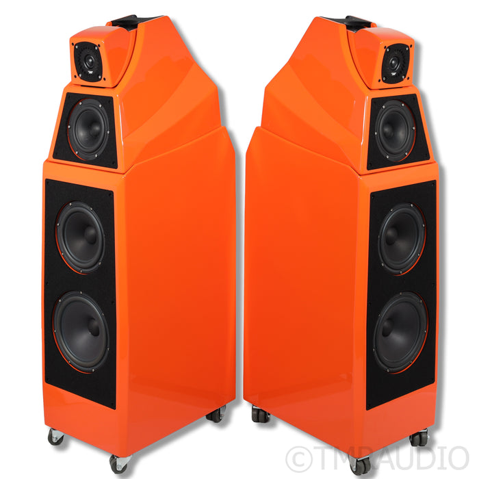 Wilson Audio Alexia Series II Floorstanding Speakers; Orange Pair