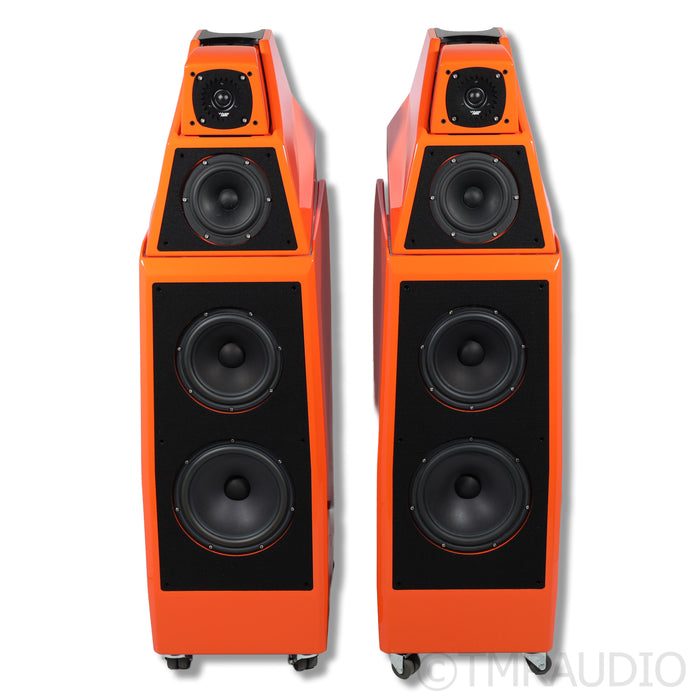 Wilson Audio Alexia Series II Floorstanding Speakers; Orange Pair