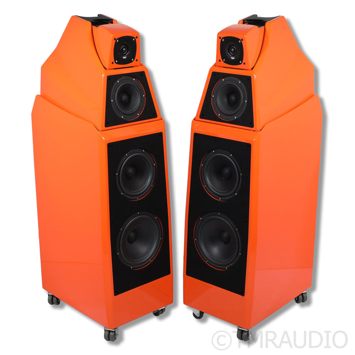 Wilson Audio Alexia Series II Floorstanding Speakers; Orange Pair