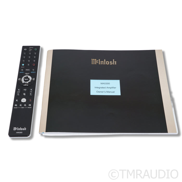 McIntosh MA5300 Stereo Integrated Amplifier; MM Phono