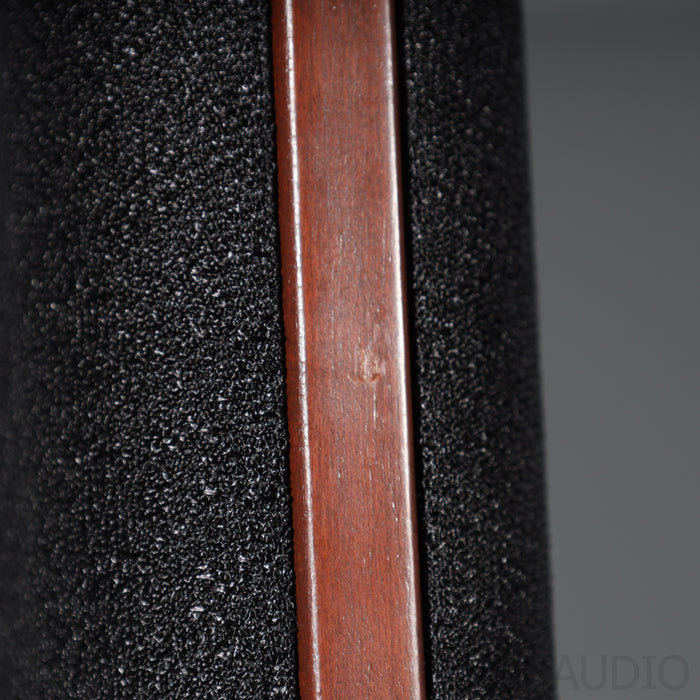 Magnepan MG 1.7i Planar Magnetic Floorstanding Speakers; Black w/ Dark Cherry Pair