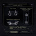 Magnepan MG 1.7i Planar Magnetic Floorstanding Speakers; Black w/ Dark Cherry Pair