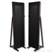 Magnepan MG 1.7i Planar Magnetic Floorstanding Speakers; Black w/ Dark Cherry Pair