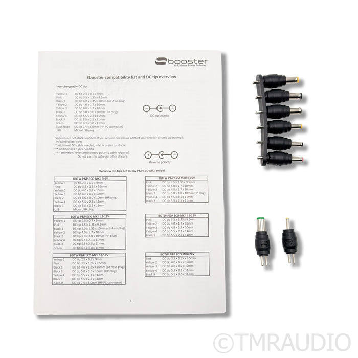 Sbooster BOTW P&P Eco 12-13V DC Power Supply