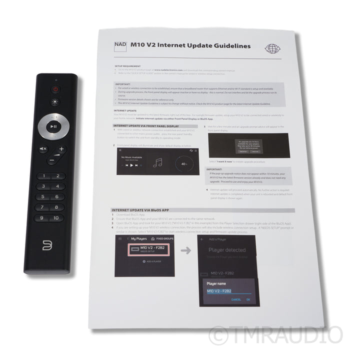 NAD Electronics Masters M10 v2 Streaming Stereo Integrated Amplifier