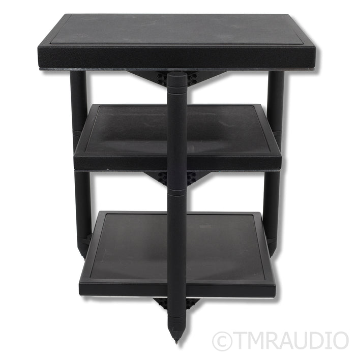 Critical Mass Systems PXK 3-Shelf Audio Rack; Black Platinum Shelf Upgrade