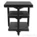 Critical Mass Systems PXK 3-Shelf Audio Rack; Black Platinum Shelf Upgrade