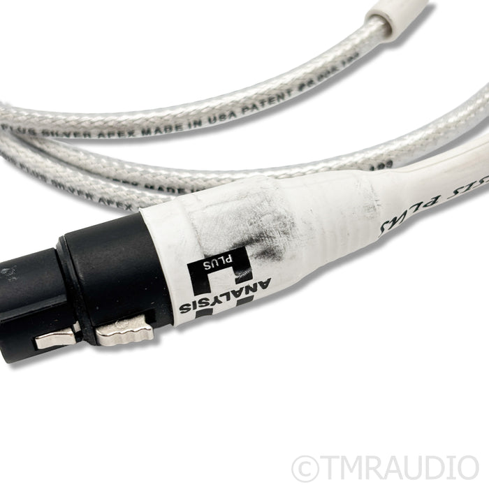 Analysis Plus Silver Apex XLR Interconnects; 1.5m Balanced Pair