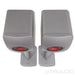 KEF LS50 Meta Bookshelf Speakers; Titanium Pair w/Stands