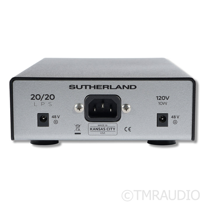 Sutherland Engineering 20/20 MK2 Phono Preamplifier; LPS