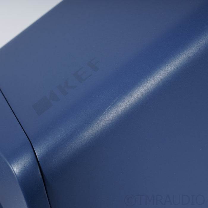 KEF LS50 Meta Bookshelf Speakers; Royal Blue Pair