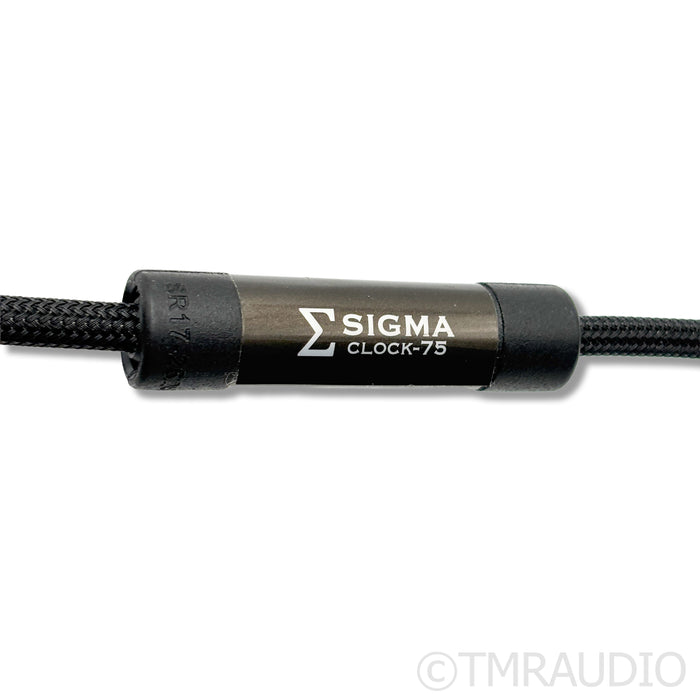Shunyata Research SIGMA Clock-75 Clock Cable; 1m Single Digital Interconnect