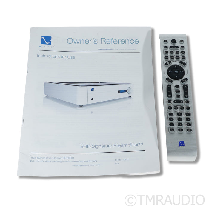 : PS Audio PerfectWave BHK Signature Hybrid Preamplifier