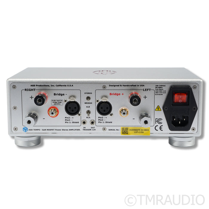 AGD Productions Tempo di GaN MKIII Stereo Power Amplifier