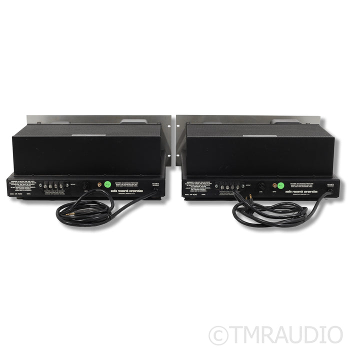 Audio Research M100 Mono Tube Power Amplifier; Vintage Pair