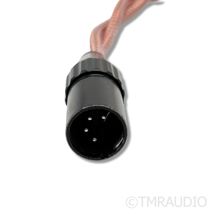 Eletech Cables Inferno Headphone Cable; 1.5m Single 4-Pin XLR to Dual 3.5mm