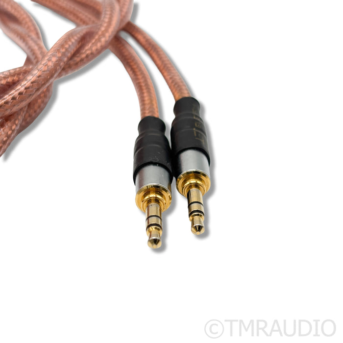 Eletech Cables Inferno Headphone Cable; 1.5m Single 4-Pin XLR to Dual 3.5mm