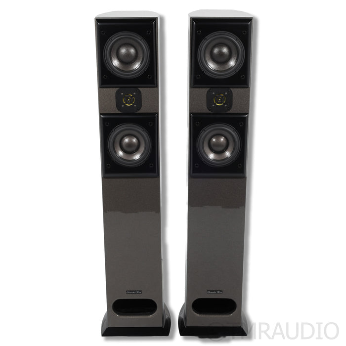 Acoustic Zen Adagio Floorstanding Speakers; Grey Pair