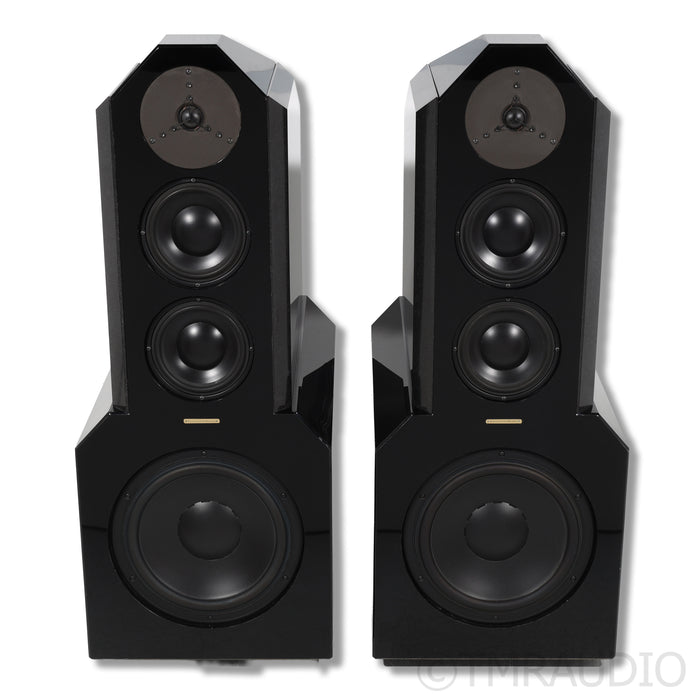 Egglestonworks Andra Floorstanding Speakers; Black Pair