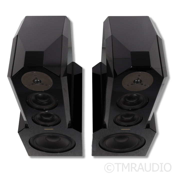 Egglestonworks Andra Floorstanding Speakers; Black Pair