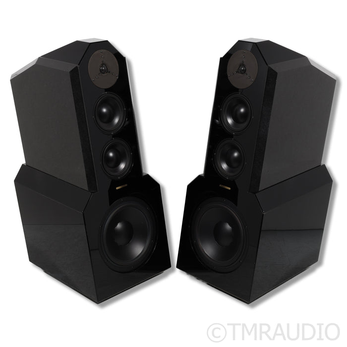 Egglestonworks Andra Floorstanding Speakers; Black Pair