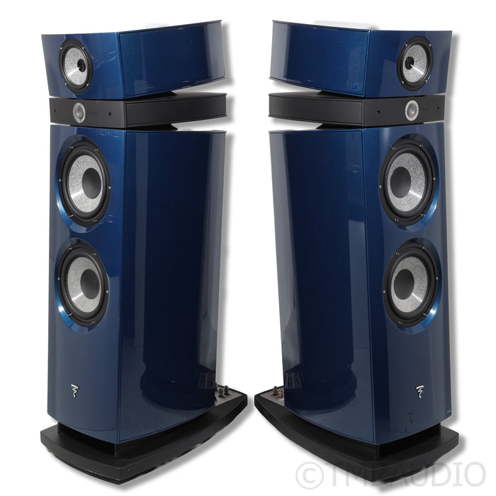 Focal Maestro Utopia EVO Floorstanding Speakers; Metallic Blue Pair