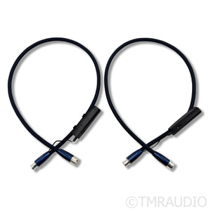 AudioQuest Water XLR Cables; 1m Pair Balanced Interconnects