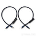 AudioQuest Water XLR Cables; 1m Pair Balanced Interconnects