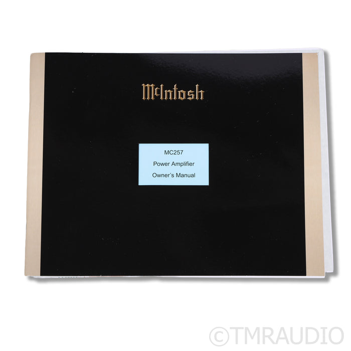 McIntosh MC257 Seven-Channel Power Amplifier