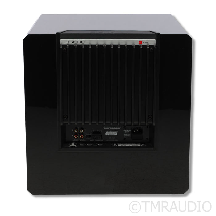 JL Audio E112 12" Subwoofer; Gloss Black