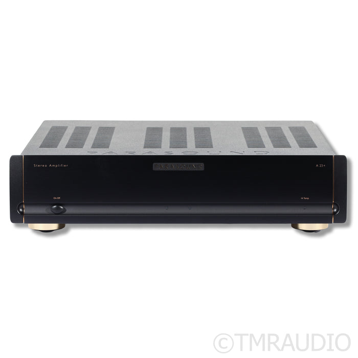 Parasound Halo A23+ Stereo Power Amplifier; A 23+; Black