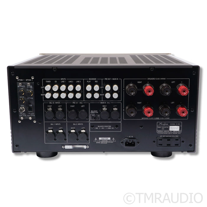 Accuphase E-800 Integrated Amplifier; DAC-60; MC / MM Phono (As Is - Door Ajar)