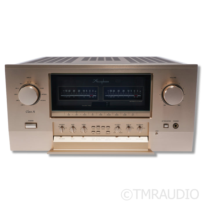 Accuphase E-800 Integrated Amplifier; DAC-60; MC / MM Phono (As Is - Door Ajar)