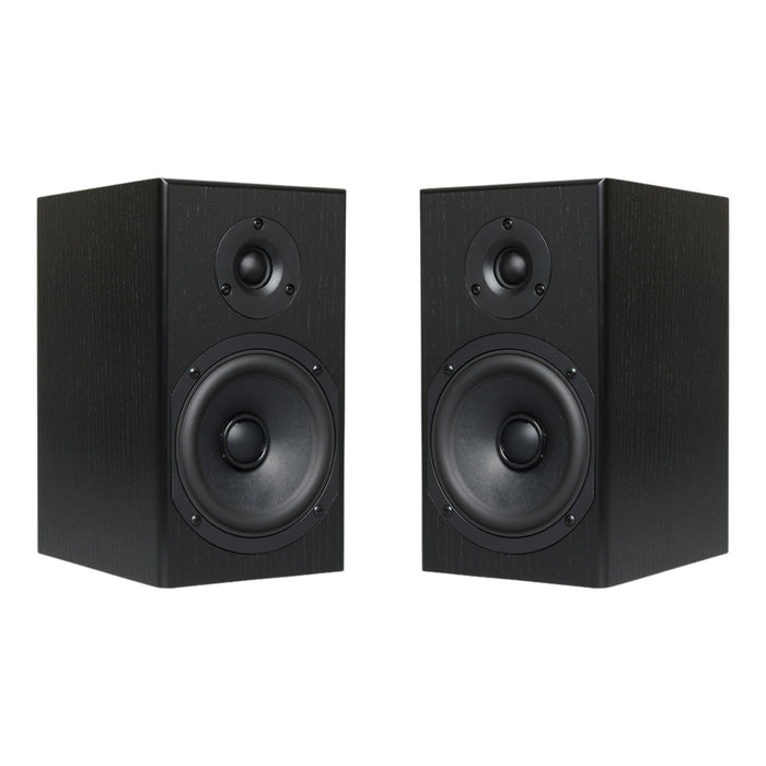 Totem Acoustic Loon Bookshelf Speakers; Black Pair (Open Box)