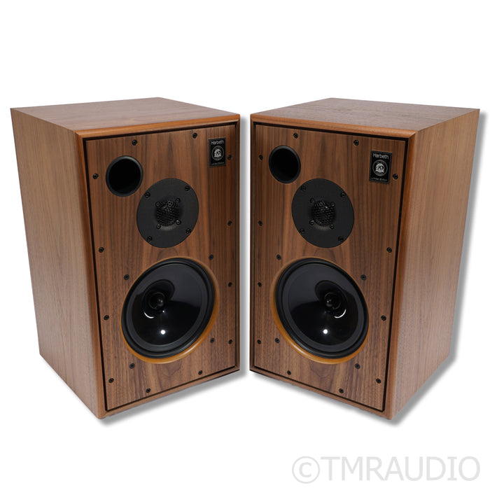Harbeth 30.2 40th Anniversary Bookshelf Speakers; Walnut Pair