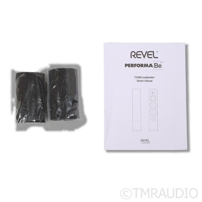 Revel Performa F226Be Floorstanding Speakers; Black Pair