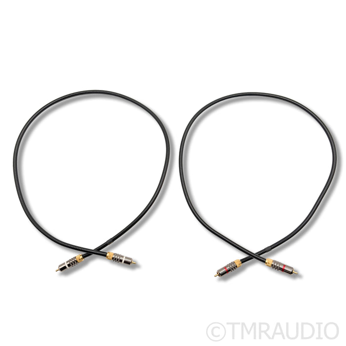 JPS Labs Superconductor RCA Cables; 1m Pair Interconnects; Original version