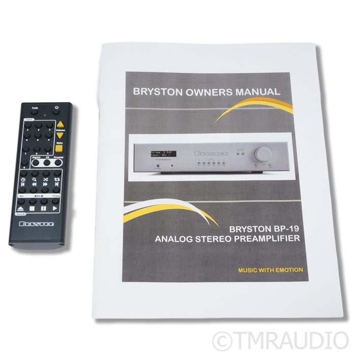 Bryston BP-19 Stereo Preamplifier