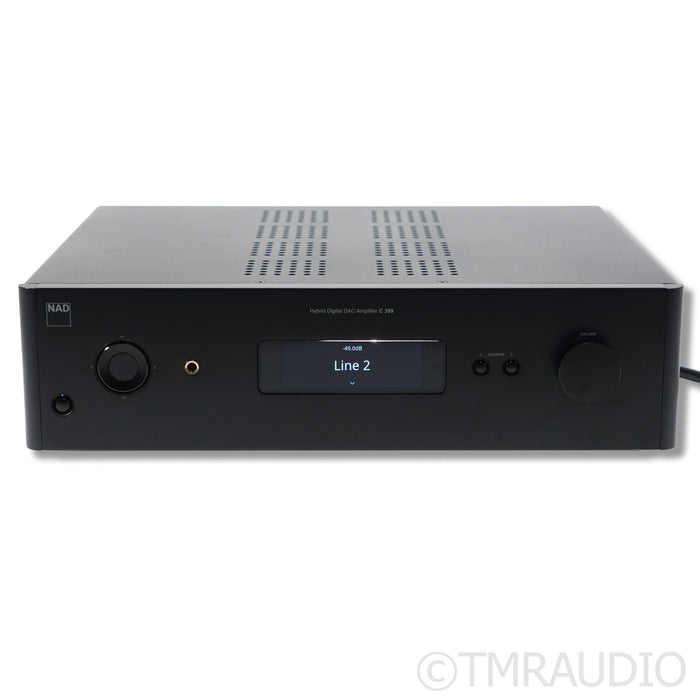 NAD Electronics C 399 Integrated Stereo Amplifier; w/ BluOS-D Upgrade