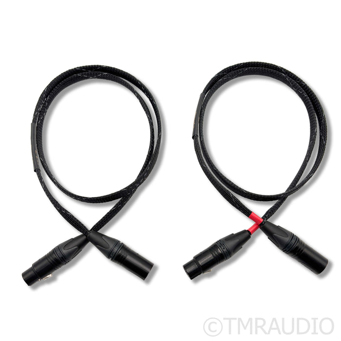 Morrow Audio MA-7 XLR Cables; 1m Pair Balanced Interconnects