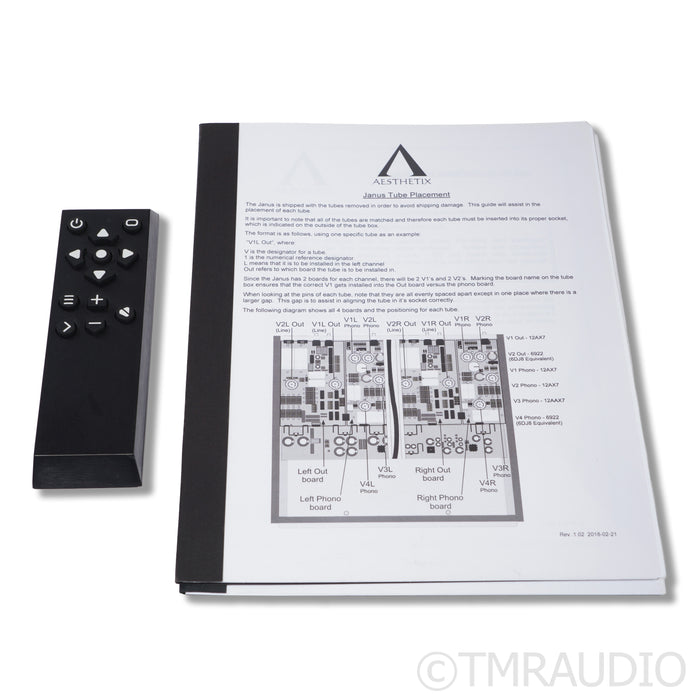 Aesthetix Janus Eclipse Stereo Tube Preamplifier