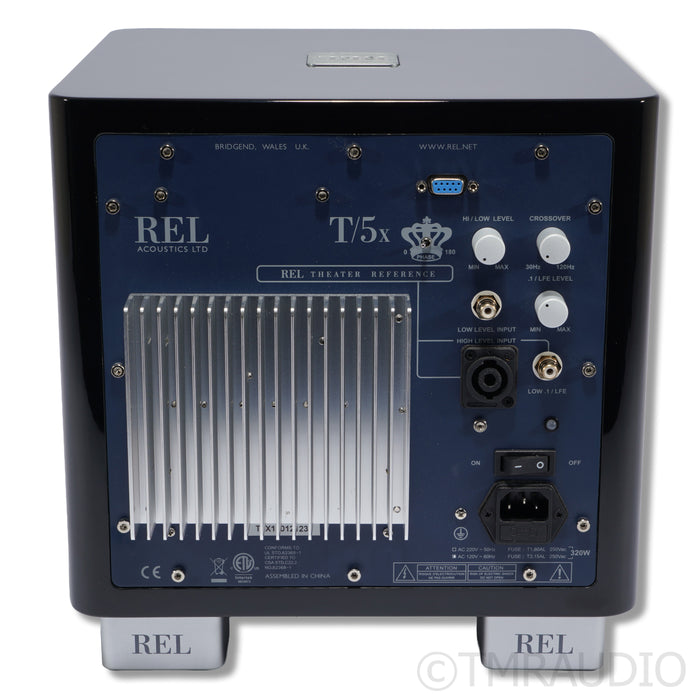 REL Acoustics T/5x Subwoofer; Piano Black