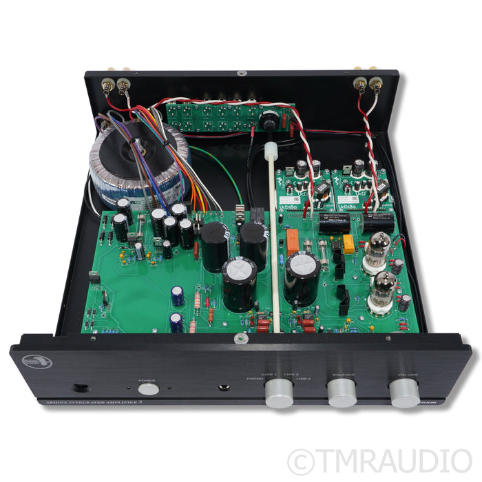 Rogue Audio Sphinx v3 Magnum Stereo Hybrid Integrated Amplifier; MM & MC Phono