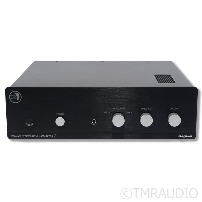 Rogue Audio Sphinx v3 Magnum Stereo Hybrid Integrated Amplifier; MM & MC Phono