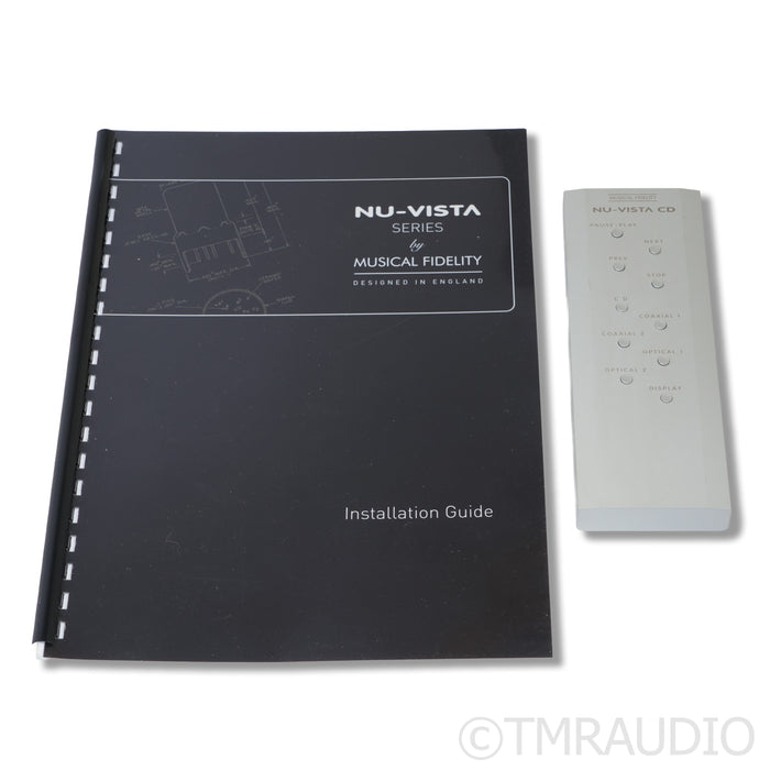 Musical Fidelity NuVista CD Player