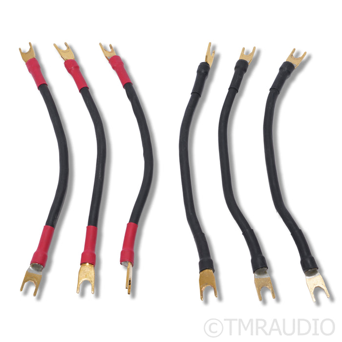 Transparent Audio High Performance Biwire Speaker Adapters; 8"
