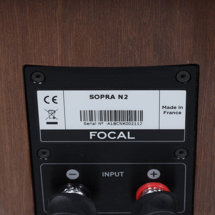Focal Sopra No. 2 Floorstanding Speakers; Dark Oak Pair