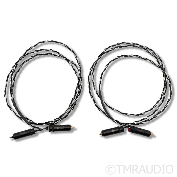 Kimber Kable Silver Streak RCA Cables; 1.5m Pair Interconnects